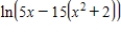 <strong>Write the following expression as a logarithm of a single quantity. </strong> A) B) C) D) E) none of the above