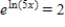 <strong>Solve the following equation for x accurate to three decimal places. </strong> A) B) C) D) E)