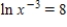 <strong>Solve the following equation for x accurate to three decimal places. </strong> A) B) C) D) E) 