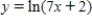 <strong>Find the derivative of the following function. </strong> A) B) C) D) E) 