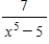 <strong>Find the derivative of the following function. </strong> A) B) C) D) E) 