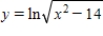 ​Find the derivative of the function  
