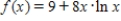 ​Find the second derivative of the function   ​