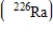 What percent of a present amount of radioactive radium will remain after 900 years? The half-life of radium is 1,600 years. 