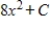 <strong>Find the indefinite integral and check your result by differentiation. </strong> A) B) C) D) E)