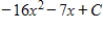<strong>Find the indefinite integral and check the result by differentiation. </strong> A) B) C) D) E) none of the above