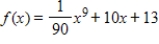 <strong>Find a function that satisfies the conditions , , </strong> A) B) C) D) E)