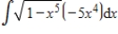<strong>Identify u and for the integral </strong> A) and B) and C) and D) and E) and