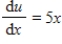 <strong>Identify u and for the integral </strong> A) and B) and C) and D) and E) and