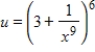 <strong>Identify u and for the integral </strong> A) and B) and C) and D) and E) and