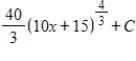 <strong>Evaluate the integral </strong> A) B) C) D) E)