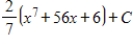 <strong>Use formal substitution to find the indefinite integral </strong> A) B) C) D) E)