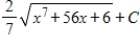 <strong>Use formal substitution to find the indefinite integral </strong> A) B) C) D) E)