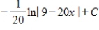 <strong>Use the Log Rule to find the indefinite integral for </strong> A) B) C) D) E)