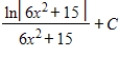 <strong>Find the indefinite integral. </strong> A) B) C) D) E)