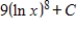 <strong>Find the indefinite integral. </strong> A) B) C) D) E) none of the above