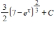 <strong>Use any basic integration formula or formulas to find the indefinite integral </strong> A) B) C) D) E)