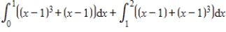 <strong>Set up the definite integral that gives the area of the region bounded by the graphs. </strong> A) B) C) D) E)