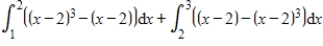<strong>Set up the definite integral that gives the area of the region bounded by the graphs. </strong> A) B) C) D) E)