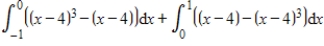 <strong>Set up the definite integral that gives the area of the region bounded by the graphs. </strong> A) B) C) D) E)