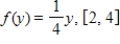 Use the Midpoint Rule n = 4 to approximate the area of the following region. 