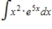 <strong>Identify u and dv for finding the integral using integration by parts. </strong> A) ; B) ; C) ; D) ; E) ;