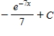 <strong>Use integration by parts to evaluate . </strong> A) B) C) D) E) 
