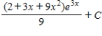 <strong>Use integration by parts to evaluate Note that evaluation may require integration by parts more than once. </strong> A) B) C) D) E) 