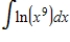<strong>Use integration by parts to find the integral below. </strong> A) B) C) D) E)