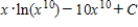 <strong>Use integration by parts to find the integral below. </strong> A) B) C) D) E)