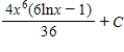 <strong>Use integration by parts to evaluate </strong> A) B) C) D) E)