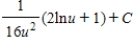 <strong>Find the indefinite integral. </strong> A) B) C) D) E) 