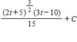 <strong>Find the indefinite integral. </strong> A) B) C) D) E)