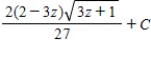 <strong>Find the indefinite integral. </strong> A) B) C) D) E) none of the above