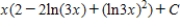 <strong>Use a table of integrals to find the indefinite integral </strong> A) B) C) D) E) 