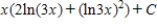 <strong>Use a table of integrals to find the indefinite integral </strong> A) B) C) D) E) 