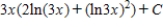 <strong>Use a table of integrals to find the indefinite integral </strong> A) B) C) D) E) 