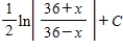 <strong>Find the integral below using an integral table. </strong> A) B) C) D) E) 