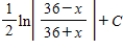 <strong>Find the integral below using an integral table. </strong> A) B) C) D) E) 