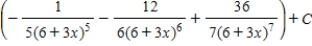 <strong>Use a table of integrals to find the indefinite integral </strong> A) B) C) D) E)