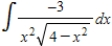<strong>Use a table of integrals with forms involving to find </strong> A) B) C) D) E) 