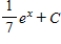 <strong>Use a table of integrals to find the indefinite integral </strong> A) B) C) D) E) 