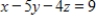 The two planes and are parallel?