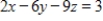 The two planes and are parallel?