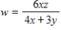 <strong>Find the first partial derivatives with respect to x,y,and z. </strong> A) B) C) D) E) 