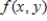<strong>For ,find all values of x and y such that and simultaneously. </strong> A) B) C) (0,0) D) Both A and C E) Both A and B