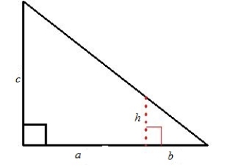 <strong>Solve the triangle for the indicated side. </strong> A) side h: B) side h: C) side h: D) side h: E) side h: