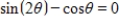 <strong>Solve the equation below for For some of the equations you should use the trigonometric identities listed in this section.Use the trace feature of a graphing utility to verify your results. </strong> A) B) C) D) E) 