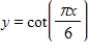 <strong>Find the period of the trigonometric function. </strong> A) B) 6 C) D) E)