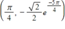 <strong>Determine the relative extrema of the function on the interval </strong> A) relative minimum: Relative maximum: B) relative minimum: Relative maximum: C) relative minimum: relative maximum: D) relative minimum: Relative maximum: E) relative minimum: Relative maximum: